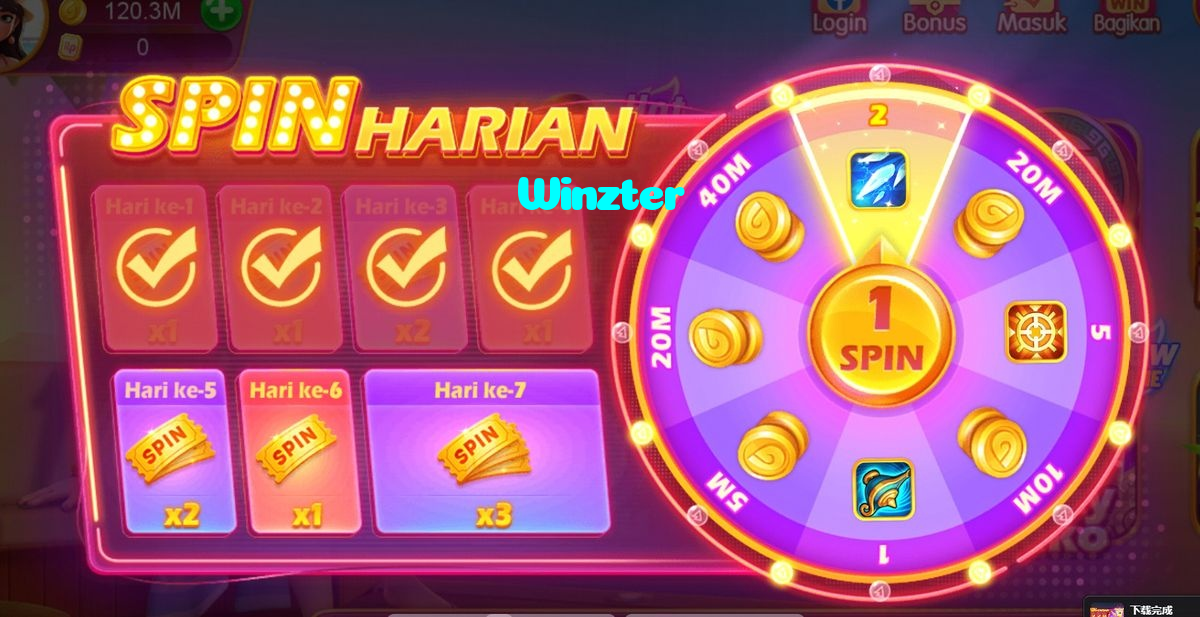 Winzter casino presented on mobile device in Pakistan with slots and live games